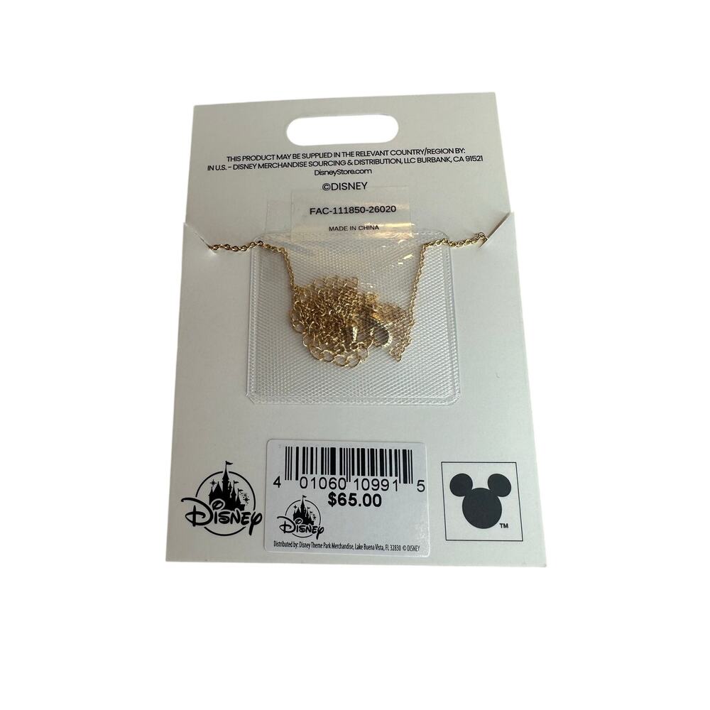 Disney Parks Girls Crew 4 Park Necklace - Picture 2 of 2